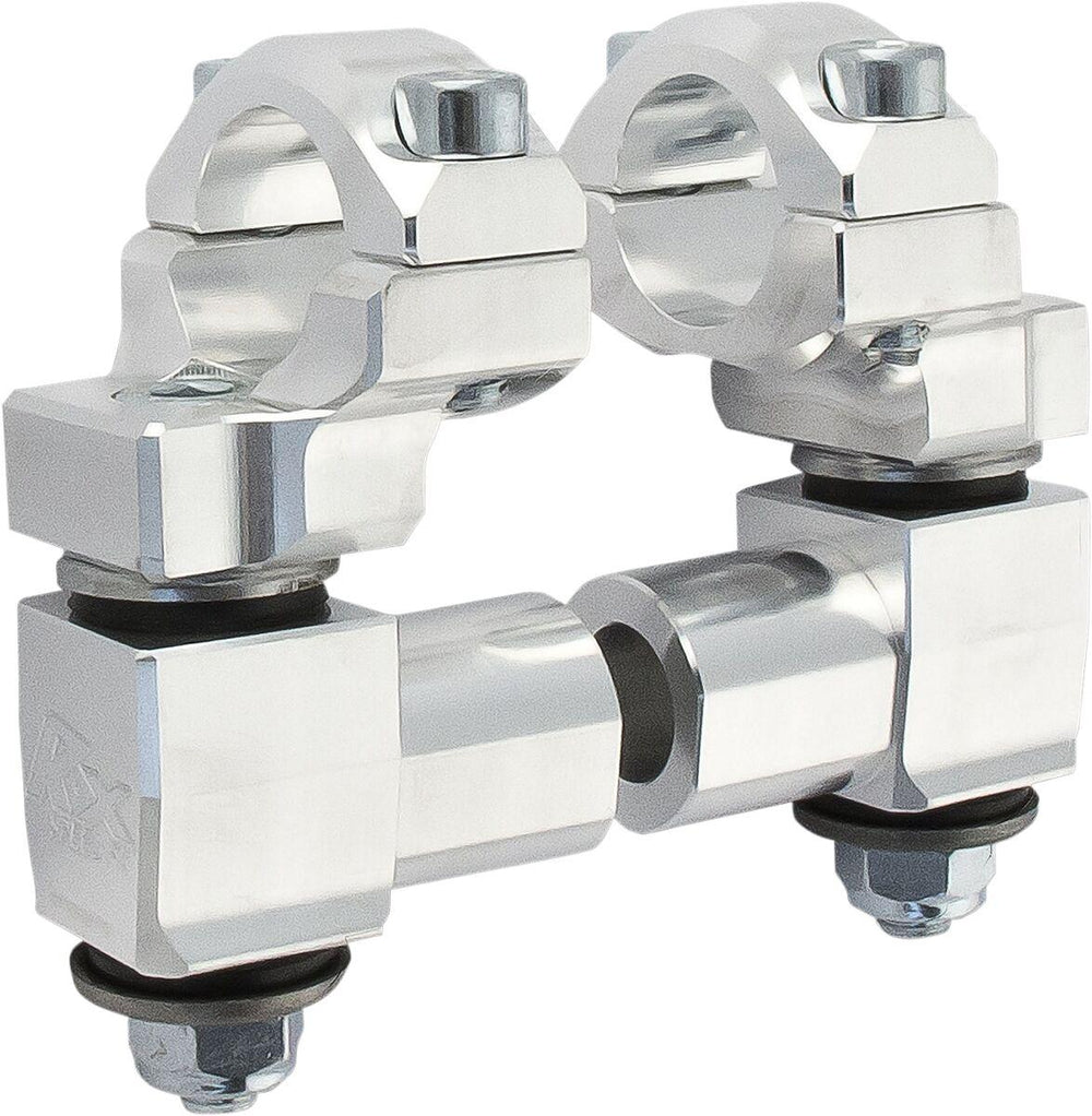 Rox Speed FX Anti-Vibration Pivot Handlebar Risers For Honda CRF1100L 50.8mm (2") - Chrome