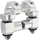 Rox Speed FX Anti-Vibration Pivot Handlebar Risers For Honda CRF1100L 50.8mm (2") - Chrome