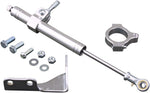 Drag Specialties Steering Damper Kit For Harley Davidson XL 1200 C 1996-2003 - Chrome Satin