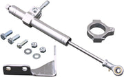 Drag Specialties Steering Damper Kit For Harley Davidson XL 1200 C 1996-2003 - Chrome Satin