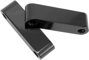 Accutronix Economy Fender Spacers For Harley Davidson FLD 1690 2012-2013 Front 1" - Black