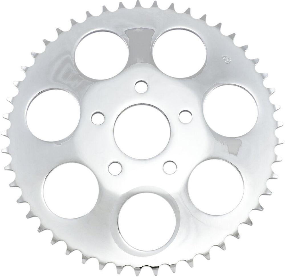 Drag Specialties Rear Wheel Sprocket For Harley Davidson FL 1200 1973-1977 Rear Chrome 49T