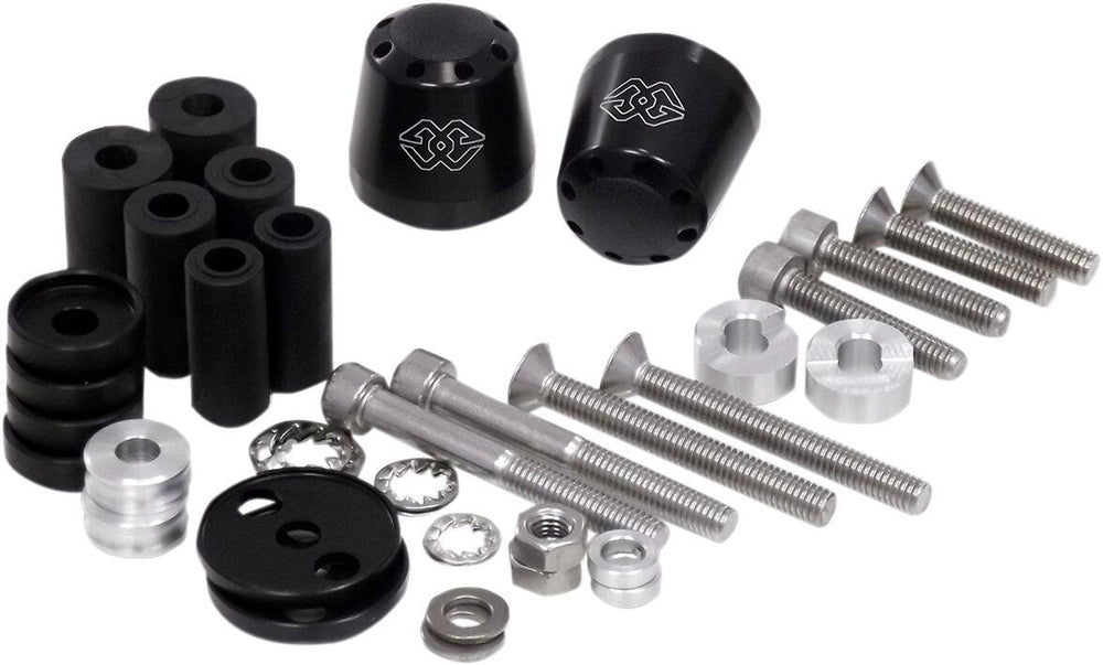 Gilles Bar-End Weights For Ducati 1098 2007-2008 - Universal Cone - Black