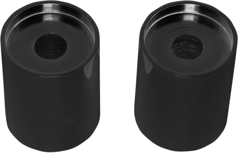 LA Choppers Handlebar Riser Extensions 2" - 1-1/2" - Black/Gloss