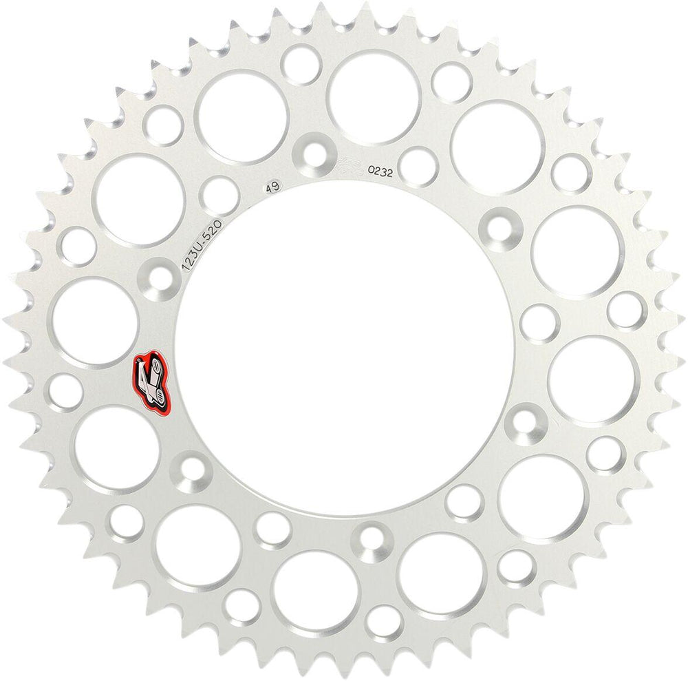Renthal Ultralight Sprocket For Suzuki DR350 1990-1998 Rear 49T - Silver