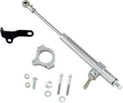 Drag Specialties Steering Damper Kit For Harley Davidson XL 1200 C 2004-2006 - Chrome Satin