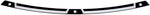 Klock Werks Flare Series Windshield Trim For Harley Davidson FLH 1868 ABS 2021 - Contrast
