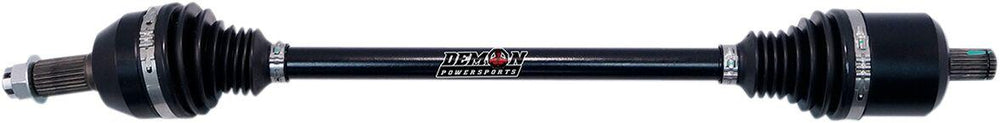 Demon Heavy Duty Axle For Polaris General 1000 2016-2017 Fits Rear Left Or Right - Black