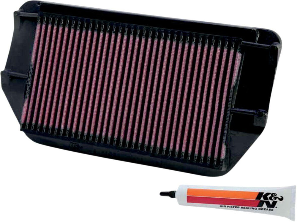 K&N High Flow Air Filter For Honda CB 1100SF 2000-2003 - Black Red