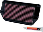 K&N High Flow Air Filter For Honda CB 1100SF 2000-2003 - Black Red