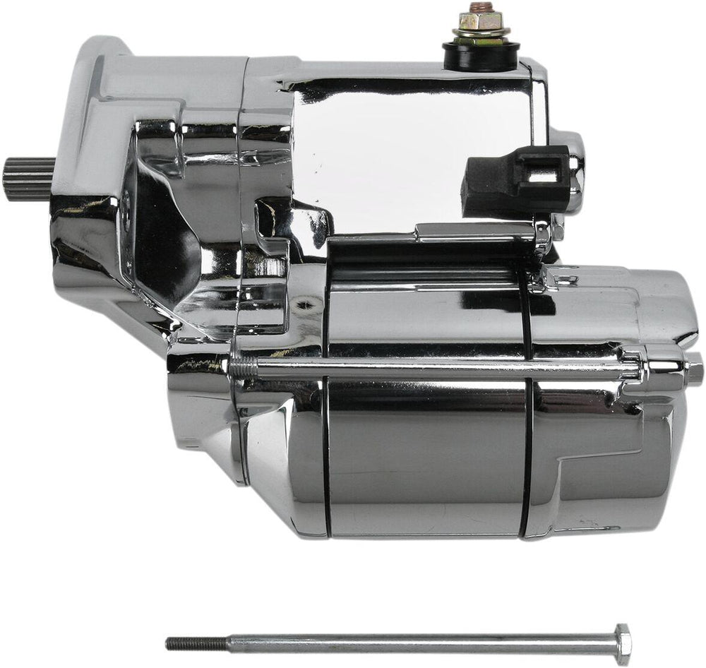 Drag Specialties 1.4 kW High-Performance Starter Motor For Harley Davidson FLHR 1340 1994-1998 - Chrome