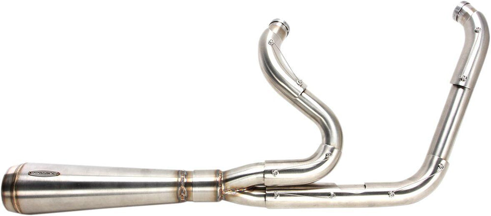 Trask Assault 2:1 Exhaust System For Harley Davidson FLD 1690 2012-2013 - Stainless Steel