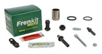 Frenkit Superkit Caliper Repair Kit For Honda NH 50 MS 1988-1992 Front Left - Aluminum/Black/Stainless Steel