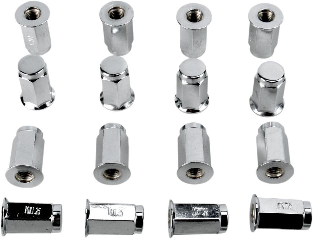 DWT Lug Nuts For TGB Blade 1000 EFI 4X4 2018-2023 - Chrome/Flat