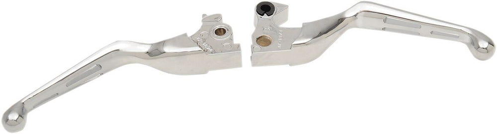 Drag Specialties Slotted Wide Blade Lever Set For Harley Davidson XL 1200 C 2014-2020 - Chrome