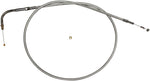 Magnum Shielding Sterling Chromite II Throttle Cable For Harley Davidson FXD 1584 72.5 cm (28-1 2") - Chrome Clear-Coated
