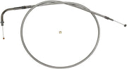 Magnum Shielding Sterling Chromite II Throttle Cable For Harley Davidson FLH 1340 1982-1984 115.5 cm (45-1 2") - Chrome Clear-Coated