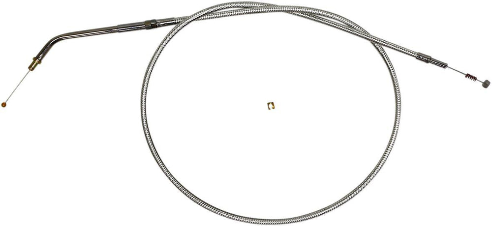Magnum Shielding Sterling Chromite II Throttle Cable For Harley Davidson VRSCB 1130 2004-2005 67.5 cm (26-1 2") - Chrome Clear-Coated