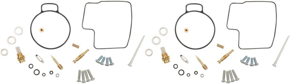 Parts Unlimited Carburettor Repair Kit For Honda GL 1500SE 1992-2000 - Black Gold Silver