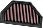 K&N High Flow Air Filter For KTM  RC8 1190 2008-2010 - Black Red