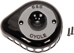 S&S Cycle Mini Teardrop Stealth Air Cleaner Cover For Harley Davidson FLDE 1750 2019-2020 - Black