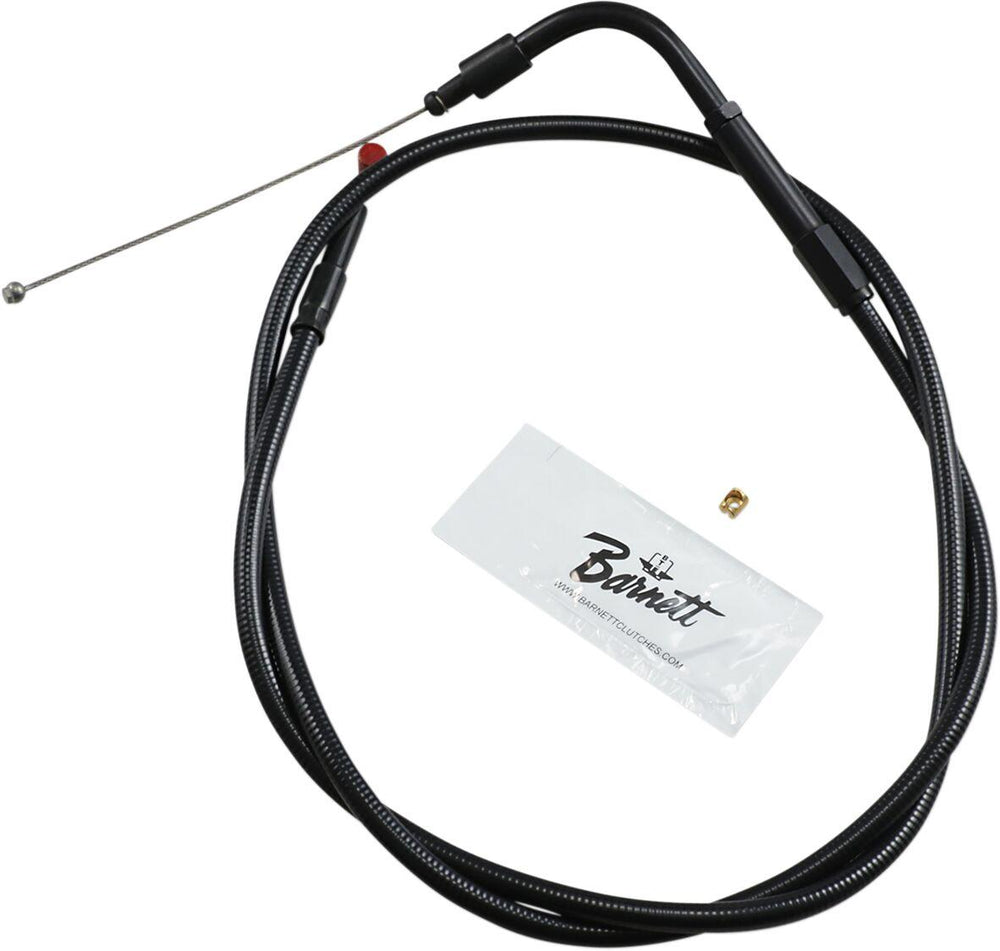 Barnett Stealth Series Throttle Idle Cable For Harley Davidson VRSCA 1130 2003-2006 81.5 cm (32") - Black