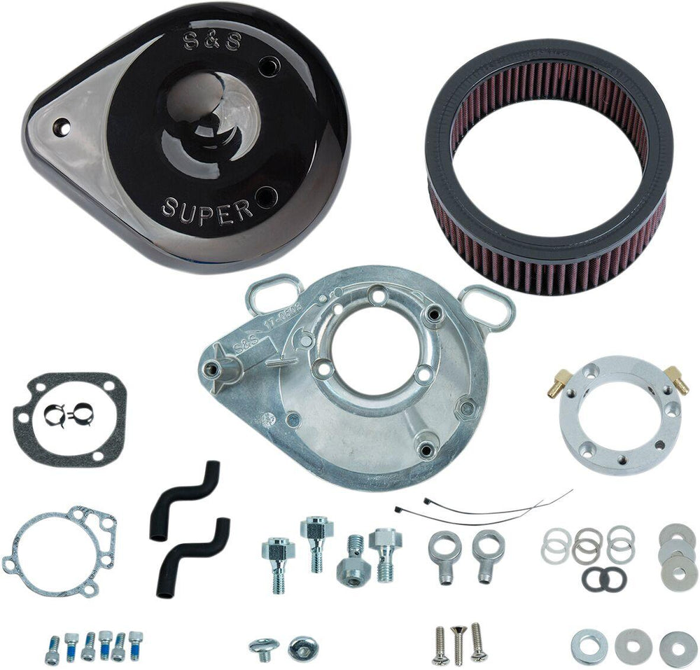 S&S Cycle Teardrop Air Cleaner For Harley Davidson FLD 1690 2012-2013 - Black