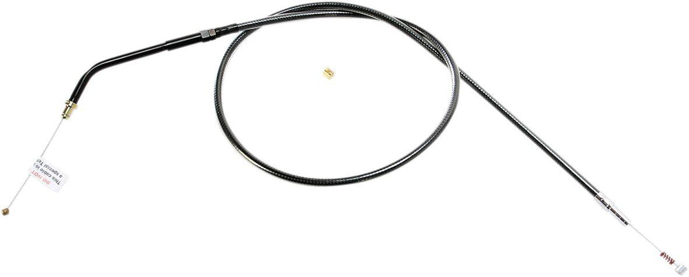 Magnum Shielding  Pearl Braided Throttle Idle Cable For Harley Davidson XL 1200 C 2007-2020 81 cm (31-7 8") - Black