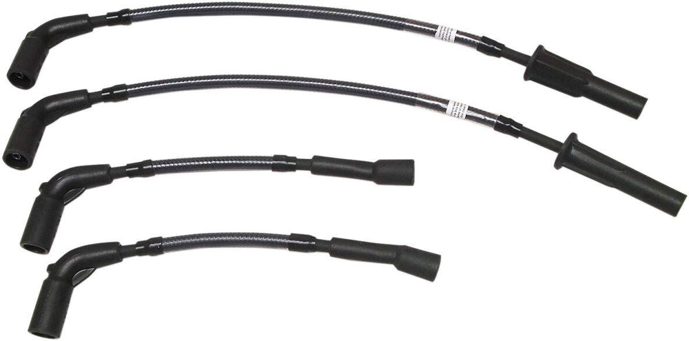 Magnum Shielding Braided Spark Plug Wire For Harley Davidson FLDE 1750 2018-2020 - Black