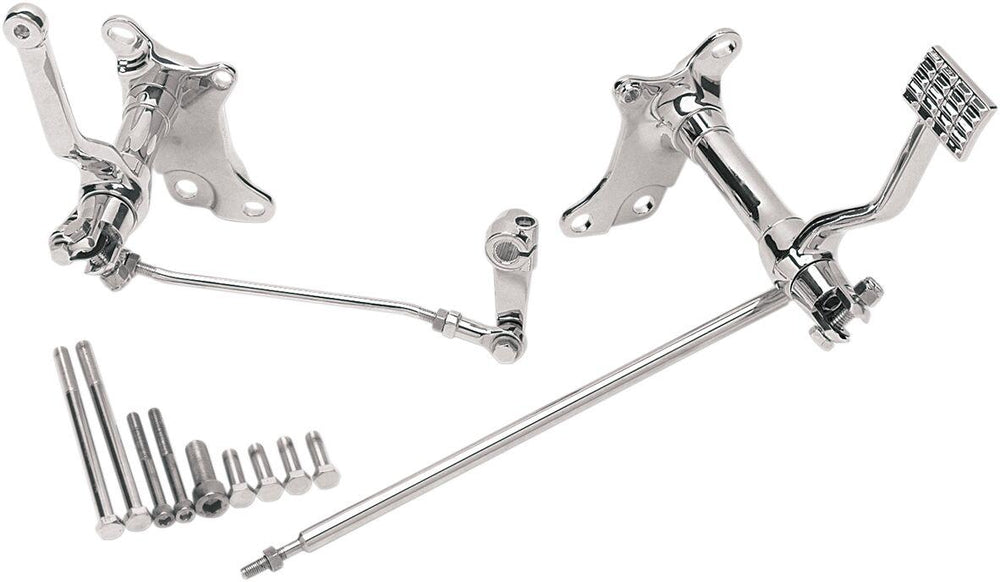 Drag Specialties Forward Controls without Pegs For Harley Davidson XL 1200 C 1996-2003 - Chrome