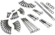 Feuling Parts 12-Point External Primary Transmission Engine Fastener Kit For Harley Davidson FLDE 1750 2018-2020 - Silver