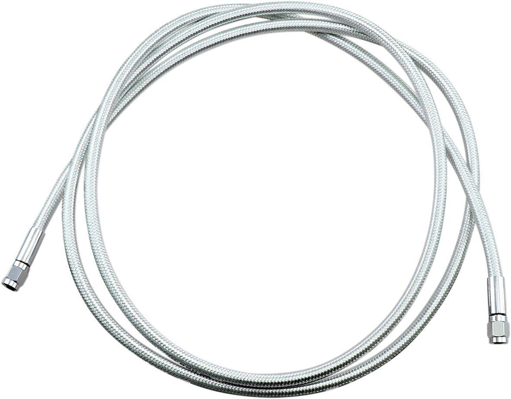 Magnum Shielding Braided Universal ABS Brake Hose 193 cm (76") - Chrome Sterling Chromite II