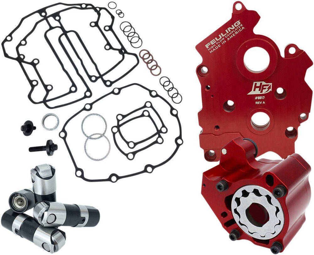 Feuling Parts Race Series Oil System Pack For Harley Davidson FLHTCU 1750 2018 - Red