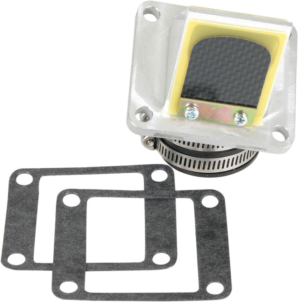 Boyesen Rad Valve Reed Cage Assembly For Kawasaki KX100 1991-1997 - Black/Silver