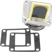 Boyesen Rad Valve Reed Cage Assembly For Kawasaki KX100 1991-1997 - Black/Silver