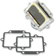 Boyesen Rad Valve Reed Cage Assembly For Suzuki RM 250 1998-2000 - Black/Silver
