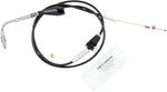 Barnett  Vinyl Throttle Idle Cable For Harley Davidson FLHR 1450 2002-2003 71 cm (28") - Black