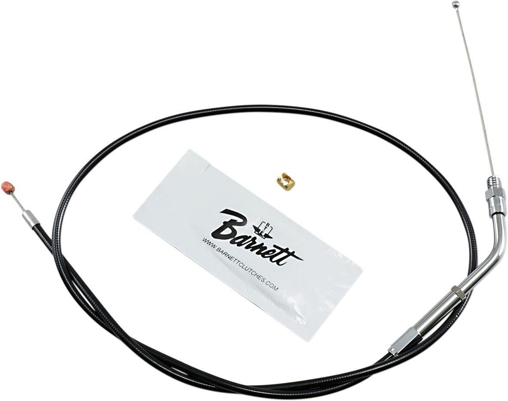 Barnett  Vinyl Throttle Idle Cable For Harley Davidson XLH 1200 1988-1995 81.5 cm (32") - Black