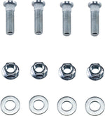 Moose Racing Wheel Stud Nut Kit For Polaris Hawkeye 300 2X4 2006-2011 (US Models) Fits Front Or Rear - Silver