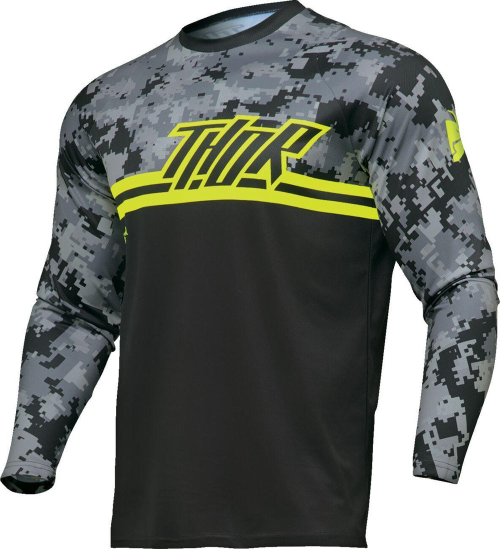Thor Sector Digi Jersey - Black Camo