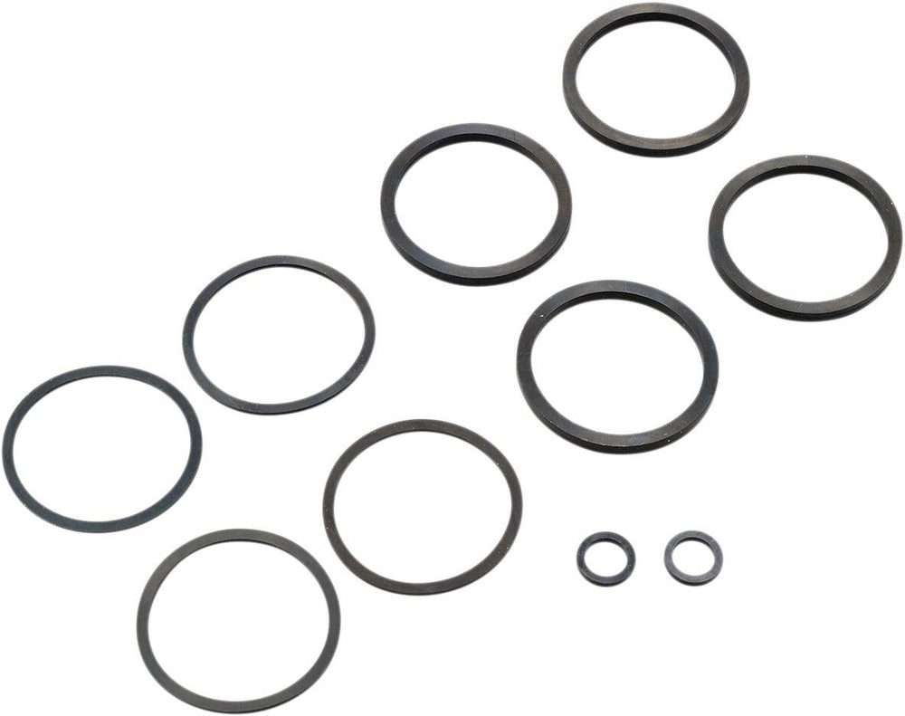 Drag Specialties Caliper Seal Kit For Harley Davidson FLHR 1450 2000-2003 Fits Front Or Rear - Black