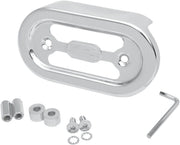 Drag Specialties Regulator Covers For Harley Davidson FLST 1340 1989-1990 - Chrome