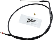 Barnett Stealth Series Throttle Idle Cable For Harley Davidson FLSTC1340 1996-1999 78 cm (30-3 4") - Black