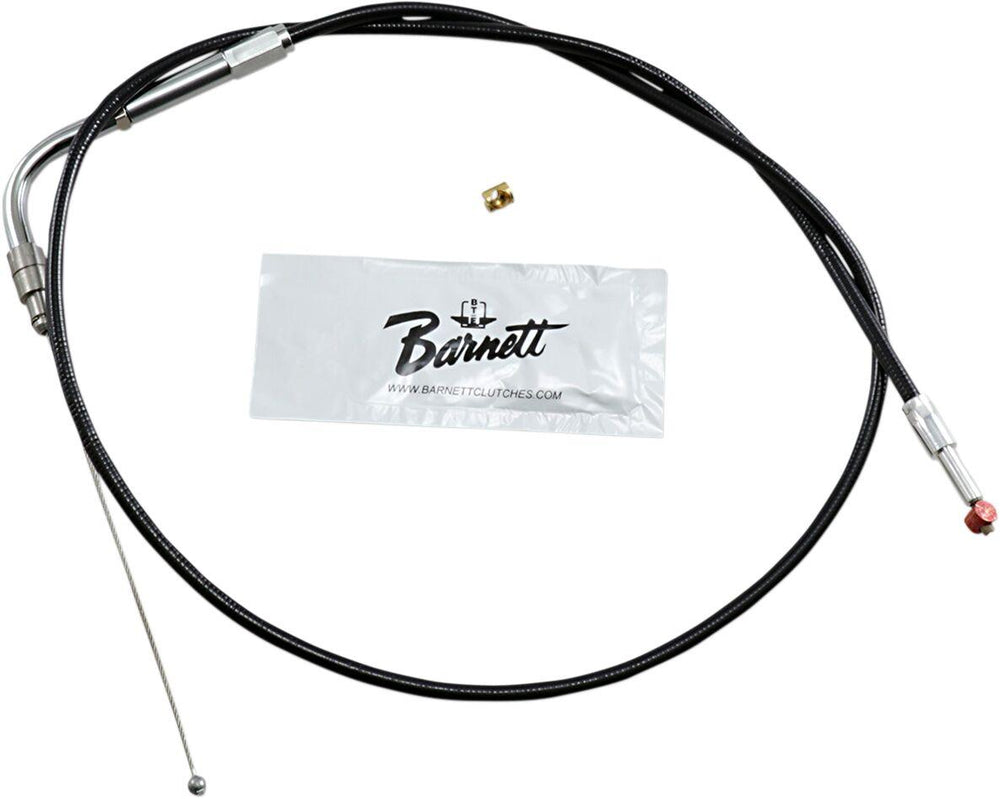 Barnett  Vinyl Throttle Idle Cable For Harley Davidson FLS 1690 2012-2015 78.5 cm (31") - Black