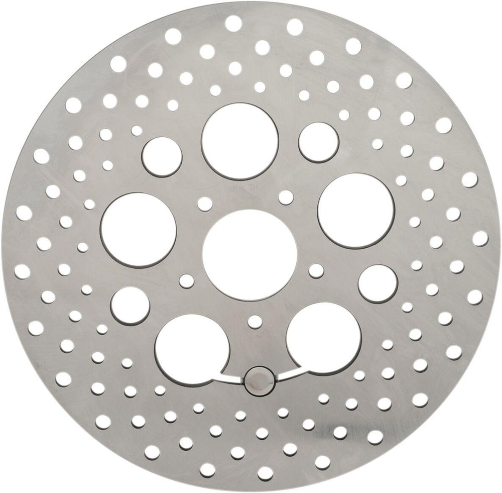 Drag Specialties Drilled Brake Disc For Harley Davidson FLHR 1584 Road King 2009-2011 Front