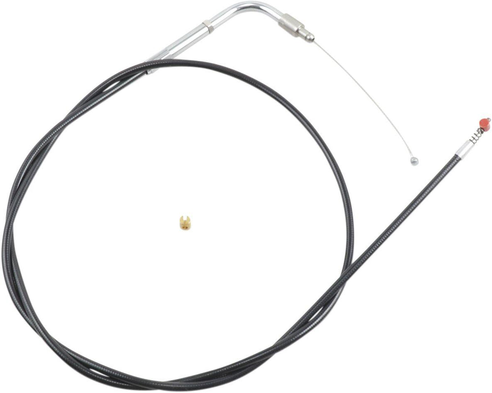 Barnett  Vinyl Throttle Idle Cable For Harley Davidson FXSTS 1340 1996-1999 104 cm (41") - Black