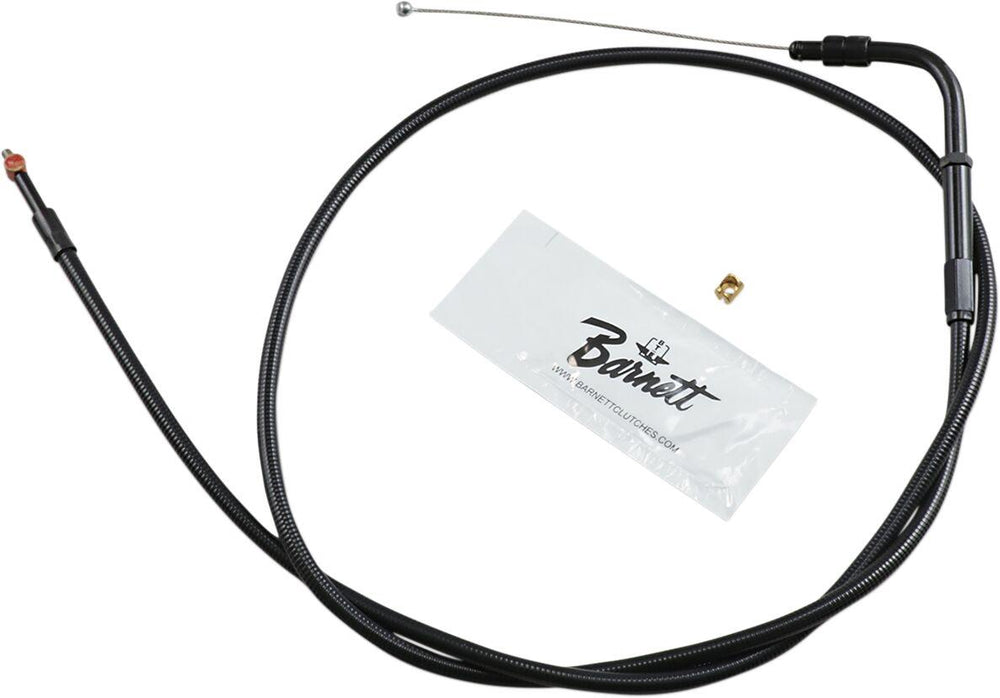 Barnett Stealth Series Throttle Idle Cable For Harley Davidson FLS 1690 2012-2015 94 cm (37") - Black