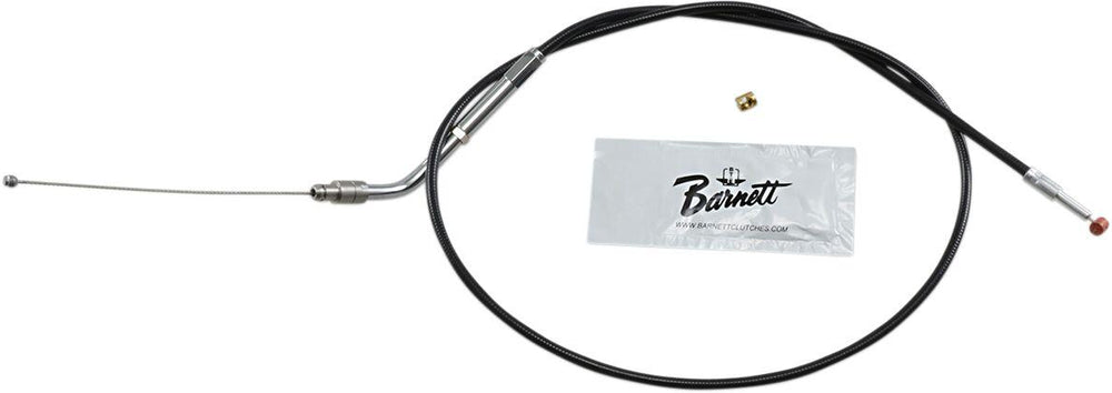 Barnett  Vinyl Throttle Idle Cable For Harley Davidson XL 1200 C 2007-2020 80 cm (31-1 2") - Black