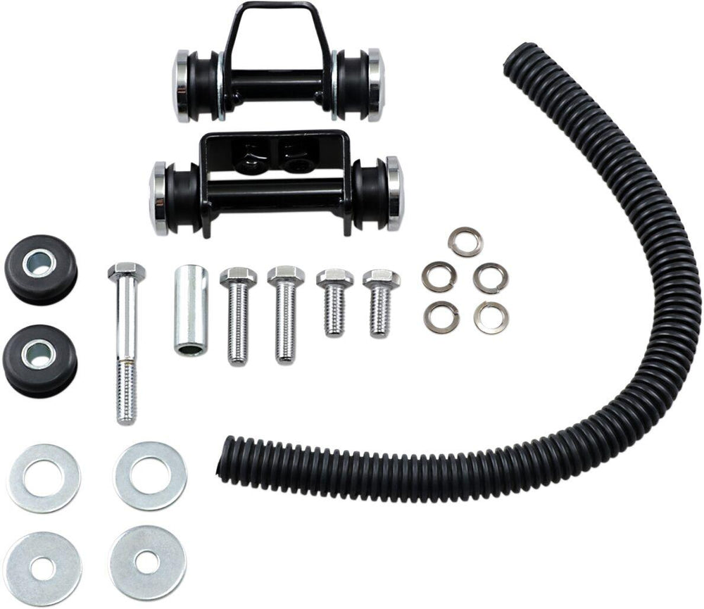 Drag Specialties Custom Flatside Tank Mounting Kit For Harley Davidson FLST 1340 1987-1989
