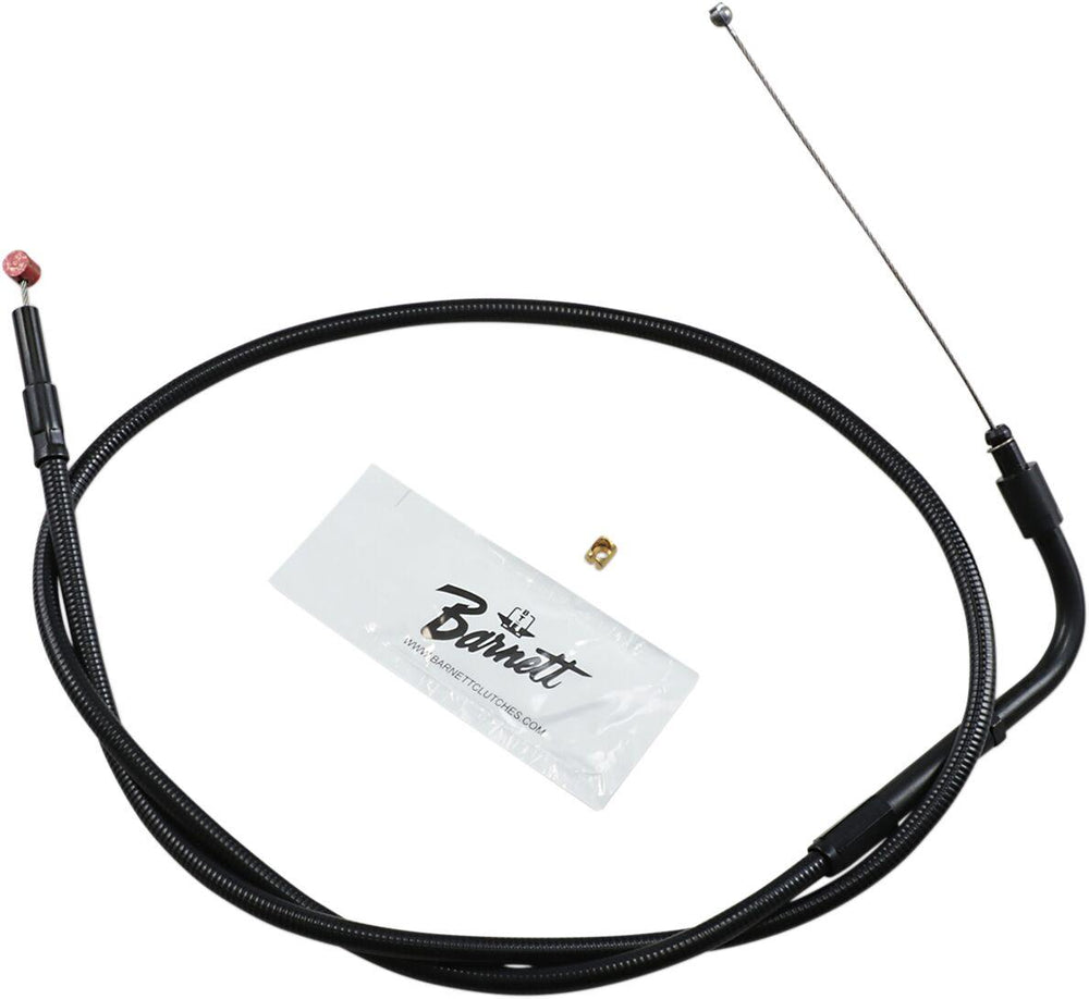 Barnett Stealth Series Throttle Idle Cable For Harley Davidson VRSCA 1130 2003-2006 73.5 cm (29") - Black